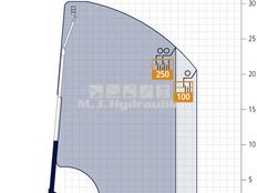 Böcker bælte-kran RK 36/2400